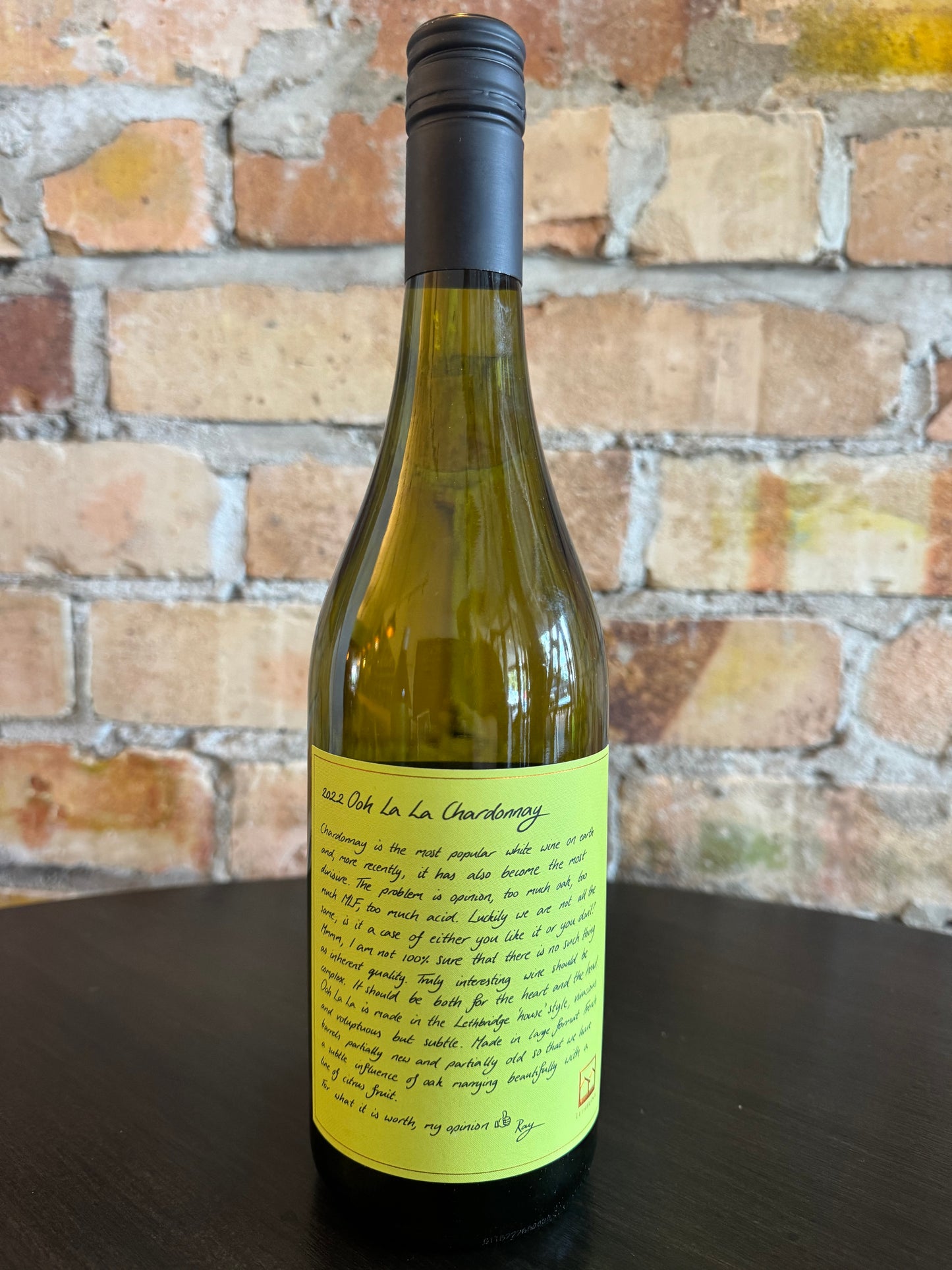 Lethbridge 'Ooh La La' Chardonnay 2022, Geelong