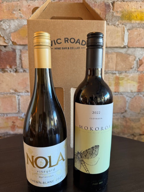 "Support Local" Wine Pack- 2 bottle white & red